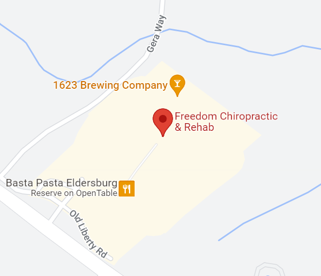 Map to Freedom Chiropractic & Rehab in Eldersburg, MD