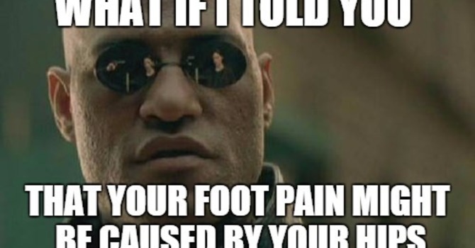 What If Your Foot Pain Was Not Because Of Your Feet? image