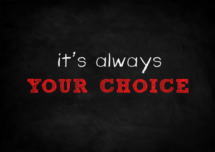 The choice is yours! Which path will you take? Freedom Chiropractic